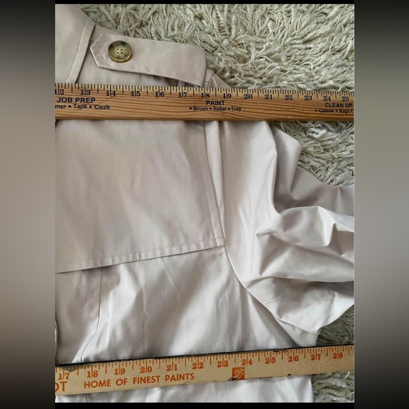 East 5th trench spring Trench Coat womens, size 3X beige color - Picture 5 of 15
